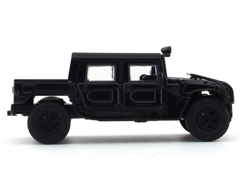 Hummer H1 Pickup Black 1:64 Master diecast scale model car | Scale Arts ...