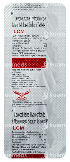 Lcm 105 Mg Tablet 10 - Uses, Side Effects, Dosage, Price | Truemeds