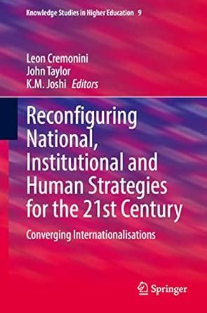 Buy Reconfiguring National, Institutional and Human Strategies for the ...