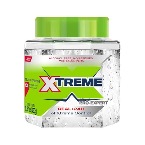 Wet Line Xtreme Pro Expert Styling Hair Gel Clear Aloe Vera Extra Hold ...