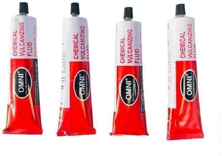 Omni Chemical Vulcanizing Fluid CVF 75ml Adhesive/Solution Tube for ...