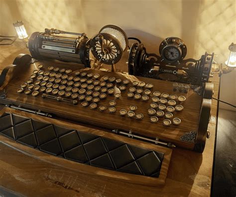 Image result for Steampunk Computer Keyboard