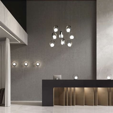 LED Pendant Lamp Halo (8x5W) - ACB - Wonderlamp.shop
