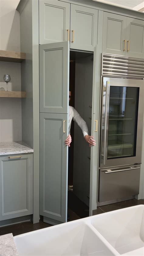 Hidden kitchen pantry – Artofit