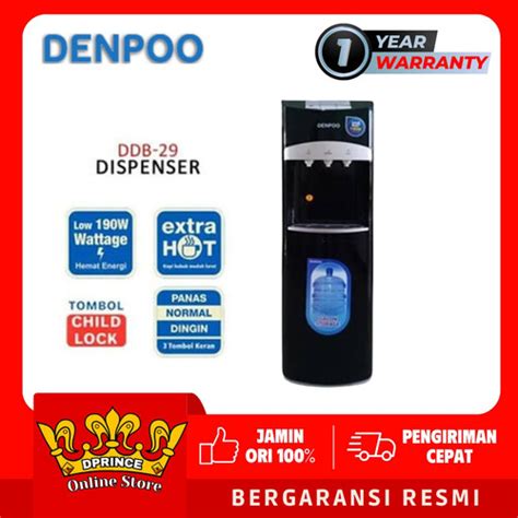 Promo Denpoo DDB-29 Standing Galon Bawah Dispenser - bubblewrap Cicil 0 ...