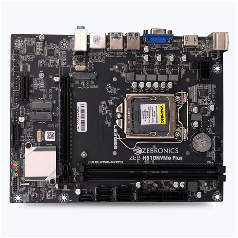 Motherboard with NVMe Slots