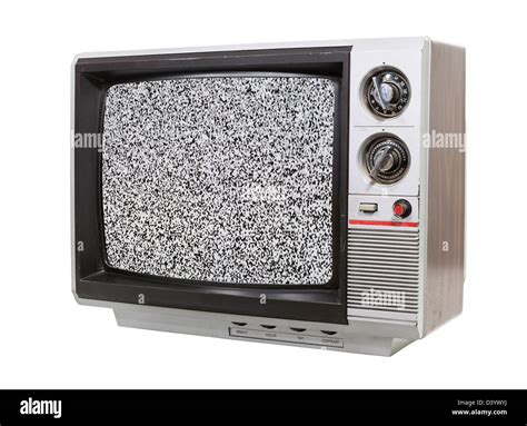 Tv static hi-res stock photography and images - Alamy