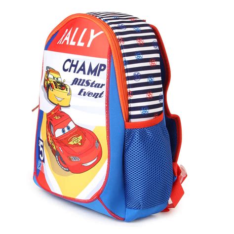 Shop Online Original Licensed Rally Car Design Backpack at ₹1095