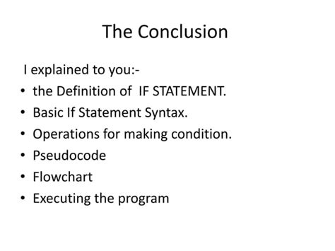 If Statement Tutorial 的图像结果