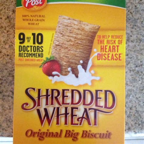 Post Shredded Wheat Big Biscuit Nutrition Facts | Besto Blog