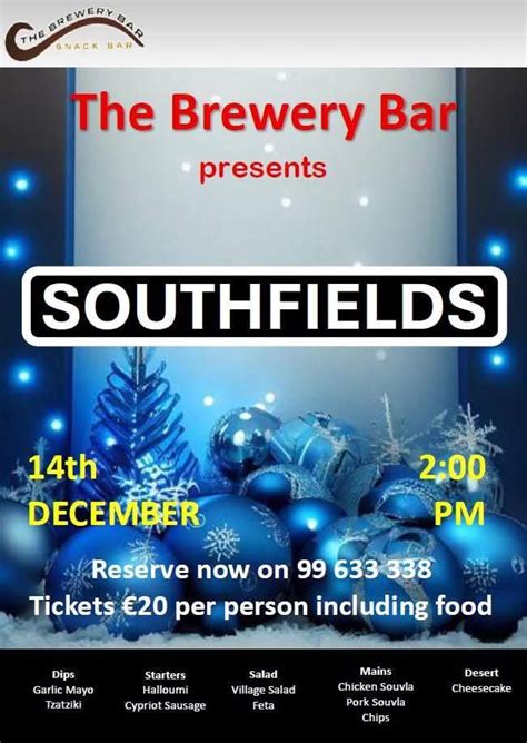 Southfields Souvla Shindig @ The Brewery, The Brewery Bar, Paphos, 14 ...