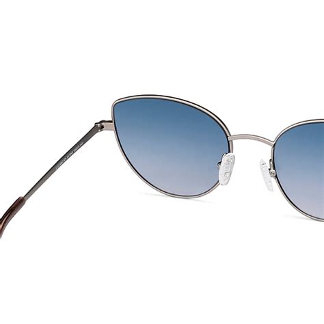 Buy Silver Brown Blue Gradient Full Rim Cat Eye John Jacobs JJ Tints JJ ...