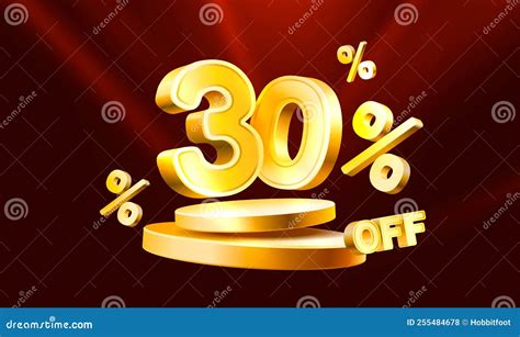 30 Off. Discount Creative Composition Stock Vector - Illustration of ...