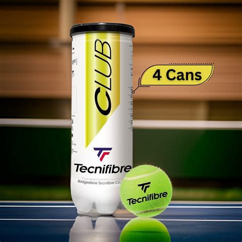 Tecnifibre Club Tennis Balls Dozen (4 Cans) – Prokicksports