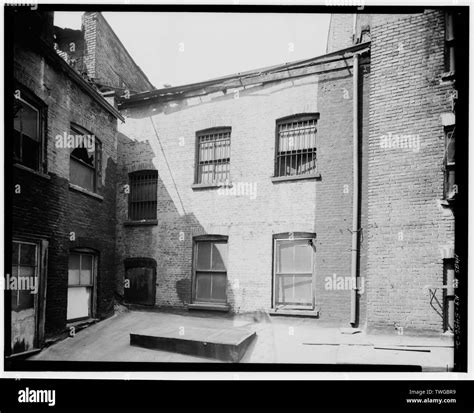 REAR ELEVATION, DETAIL OF TWO UPPER FLOORS - Jacob Crocheron House, 47 ...
