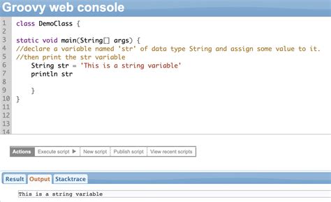 Groovy Script Basics 的图像结果