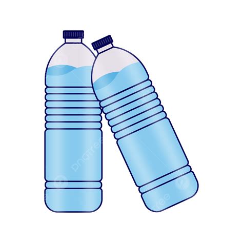 Drinking Water Bottle Vector Hd PNG Images, Water Bottle Vector ...