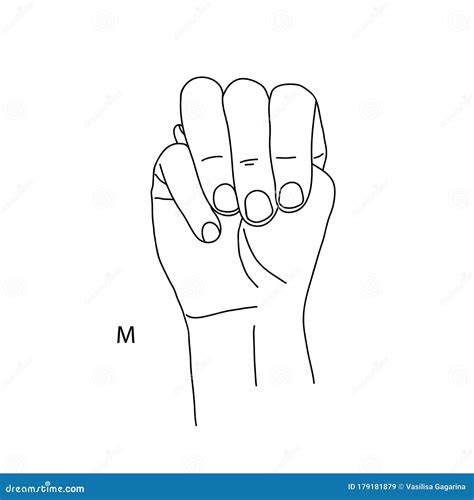 M In Sign Language