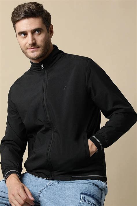 Buy Men's Black Reversible Windbreaker with Dual-Tone Design by Fort ...