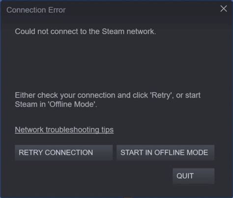 Steam Connection Troubleshooting 的图像结果