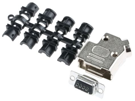 D45ZK9-DB9S-K MH Connectors | MH Connectors D45ZK 9 Way D-sub Connector ...