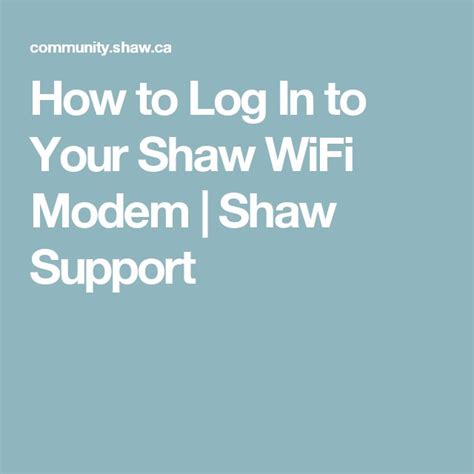 Image result for Shaw Wave Cable Modem