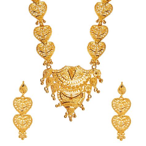 Traditional Indian One Gram Gold Bridal Dulhan 22K Gold Plated Hi Micr ...