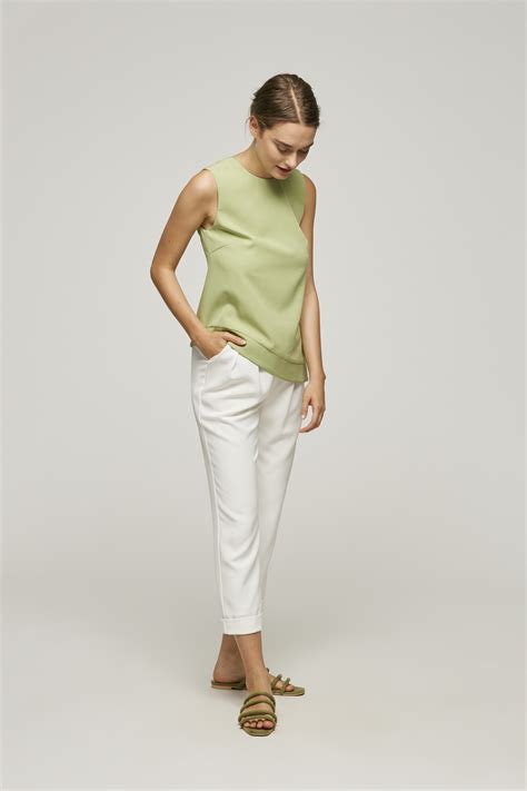 High-Waisted Pleat Pants - Our Second Nature