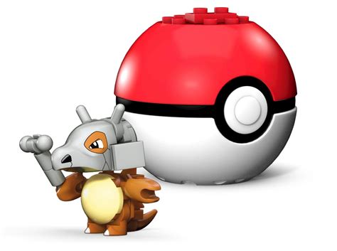 Mattel Mega Construx Pokemon Cubone Poke Ball Building Set | Desertcart ...