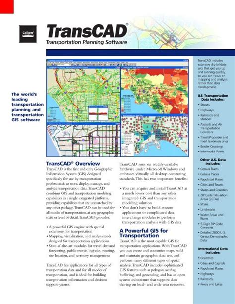 Image result for TransCAD Create Network