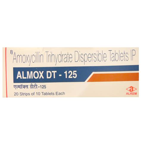 ALMOX DT 125MG TABLET Price, Uses, Side Effects, Composition - Apollo ...