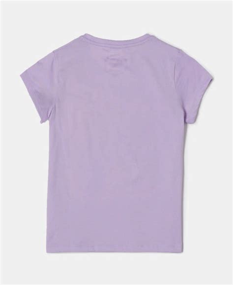 Buy Girl's Super Combed Cotton Short Sleeve T-Shirt and Printed Shorts ...