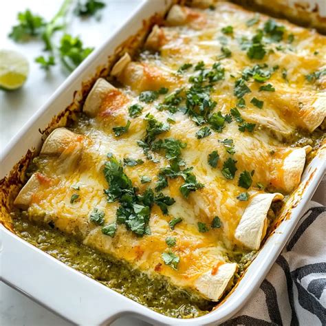 Green Chili Enchiladas
