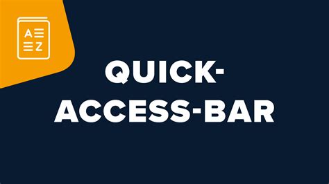Quick Access Bar in der STARFACE App für Windows