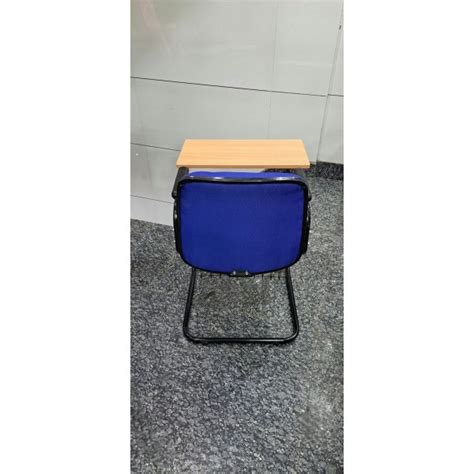 Buy Blue Comfortable Seat with Writing Pad Student Desk Chair