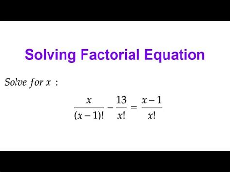 Solving Factorial Problems 的图像结果