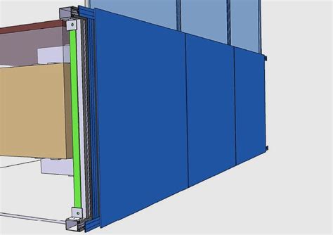 Facade with an integrated air recovery system from Aestech