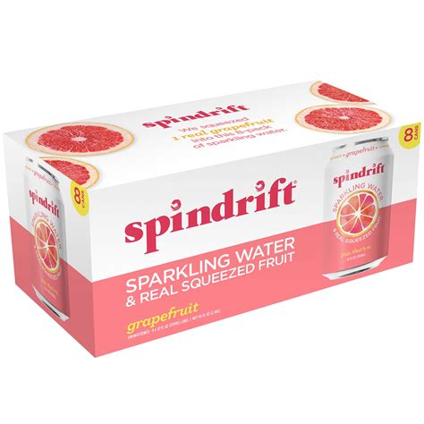Order Spindrift Sparkling Water, Grapefruit, Cans | Fast Delivery