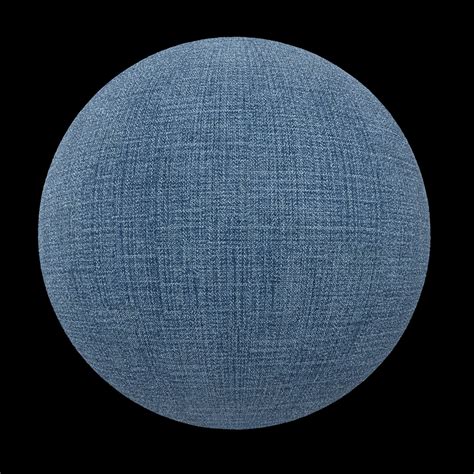 Blue Fabric 05 PBR Texture by things