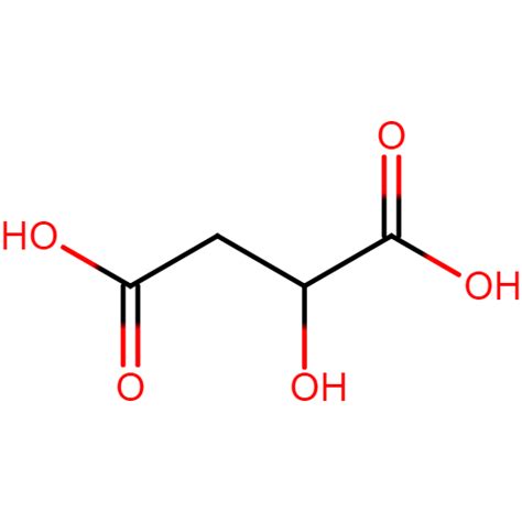 Malic acid from ligand database | PDTDB & Phytochemical and Drug Target ...
