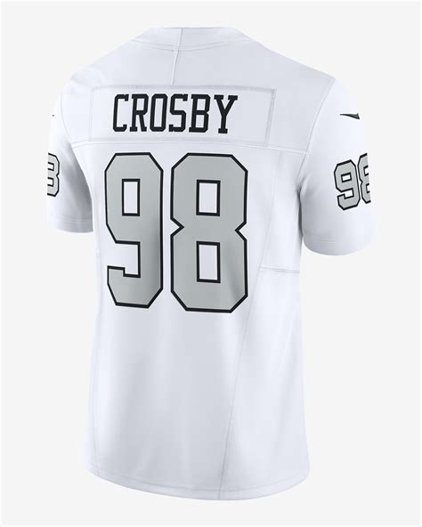 Maxx Crosby Las Vegas Raiders Men's Nike Dri-FIT NFL Limited Football Jersey. Nike.com