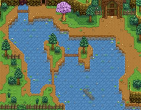 Stardew Valley Mountain Lake Location (with Maps) and Fishing Guide ...
