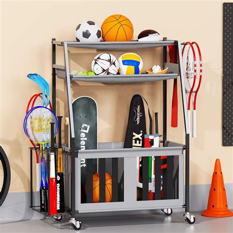 Sttoraboks Garage Sports Equipment Organizer, Balls India | Ubuy