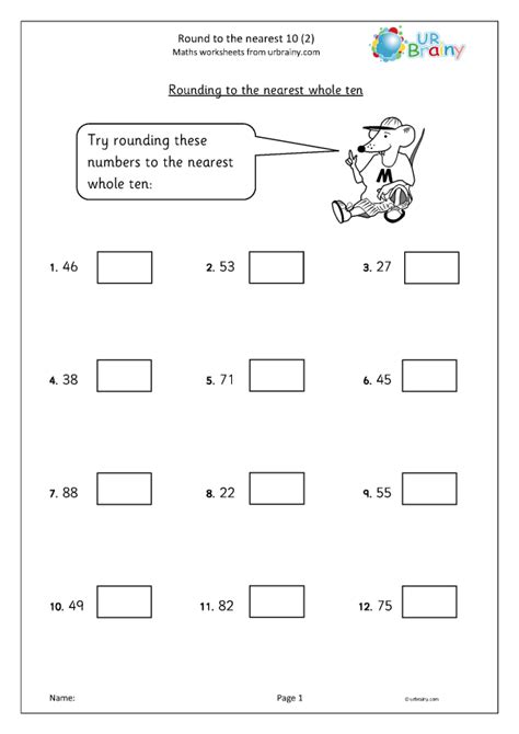 Image result for Rounding Nearest 10 Worksheet