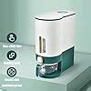 AZRAEL Plastic 5Kg Rice Dispenser, Large Sealed Grain Container Storage ...