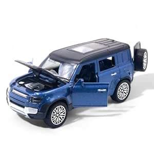 SABIRAT Rover Defender Simulation Metal Car, Openable Doors, Realistic ...