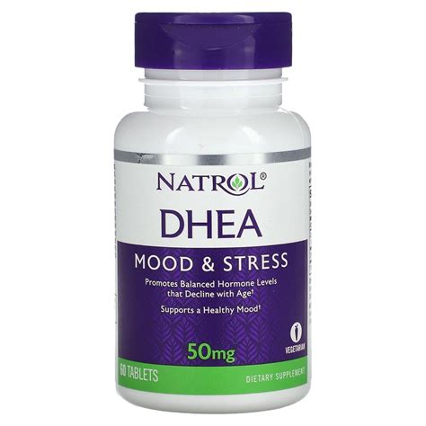 Natrol DHEA - 50 mg - 60 Tablets : Amazon.in: Health & Personal Care
