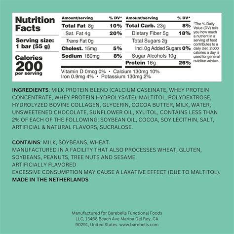 Barebells Mint Chocolate Protein Bars - 12 Count