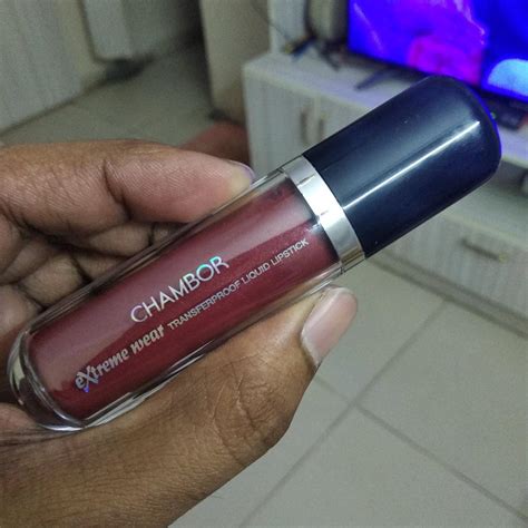 Buy Chambor Extreme Wear Transfer Proof Cream Finish Liquid Lipstick ...
