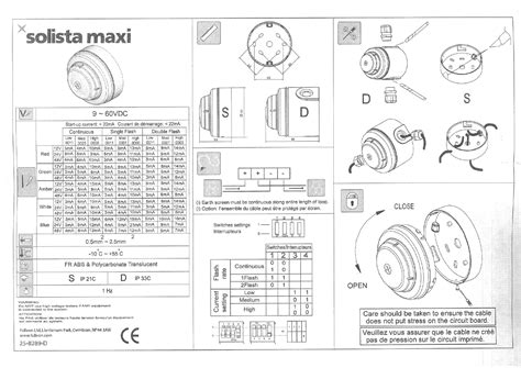User manual Compro Solista Maxi (English - 1 pages)